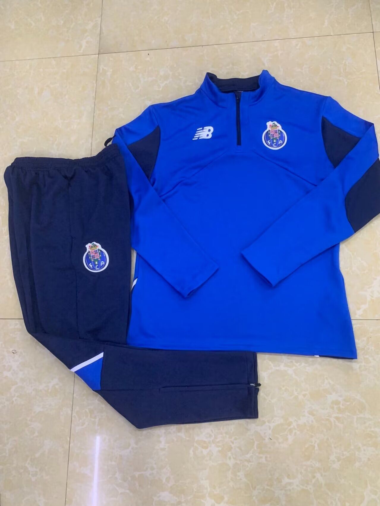 AAA Quality Porto 24/25 Tracksuit - Blue